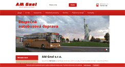 Desktop Screenshot of amgnol.cz
